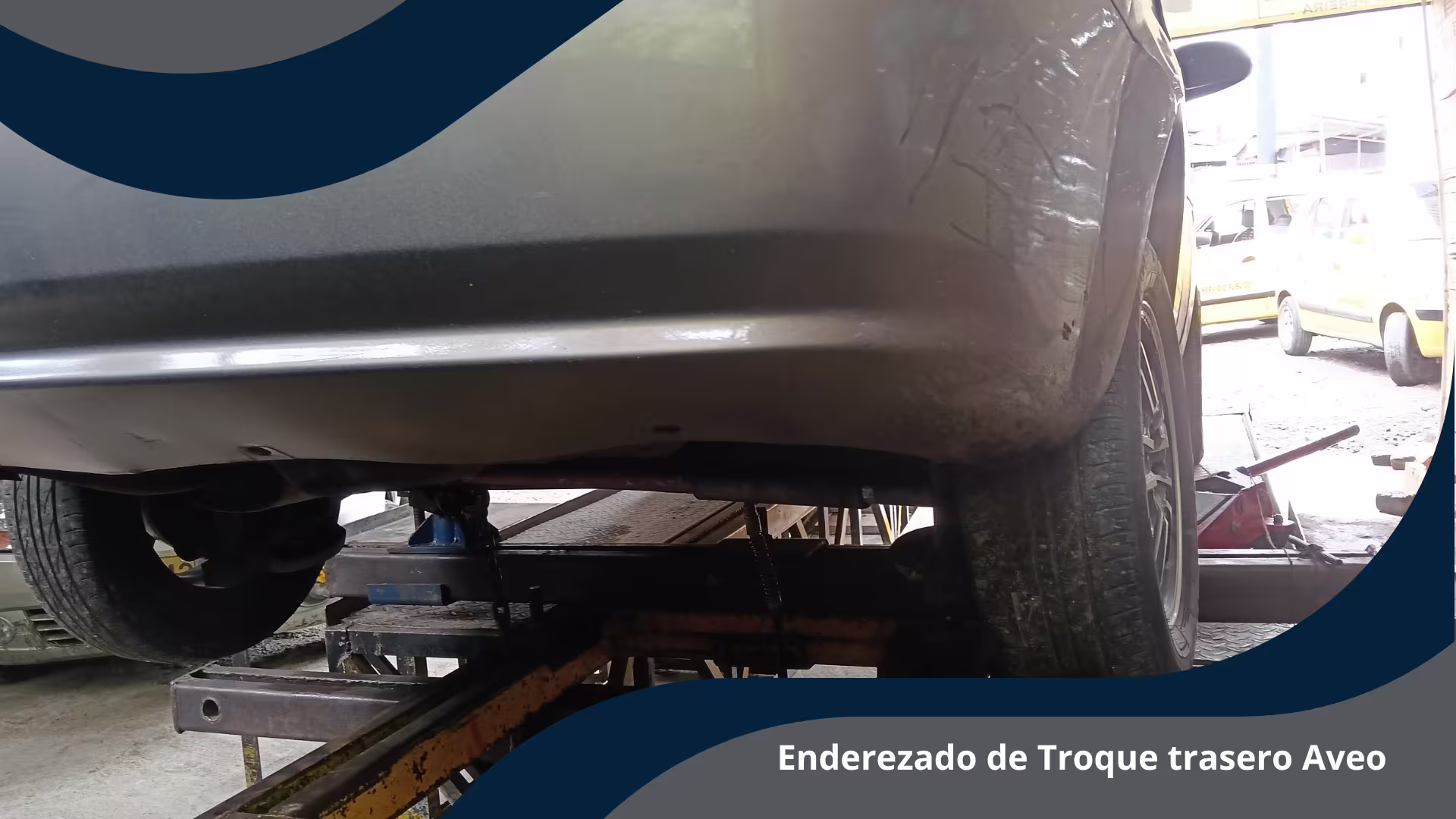 Trabajo de enderezado de chasis realizado por Banco de Prueba Juan - Imagen 5