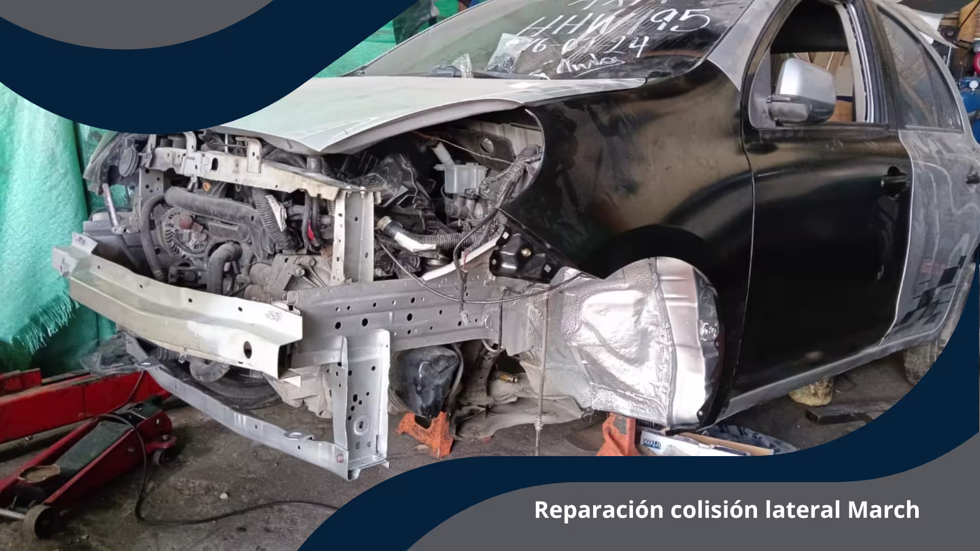 Trabajo de enderezado de chasis realizado por Banco de Prueba Juan - Imagen 6