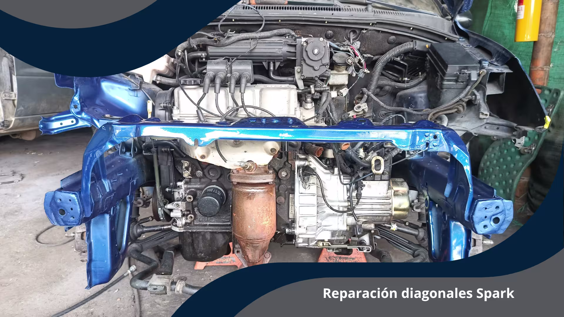 Trabajo de enderezado de chasis realizado por Banco de Prueba Juan - Imagen 7